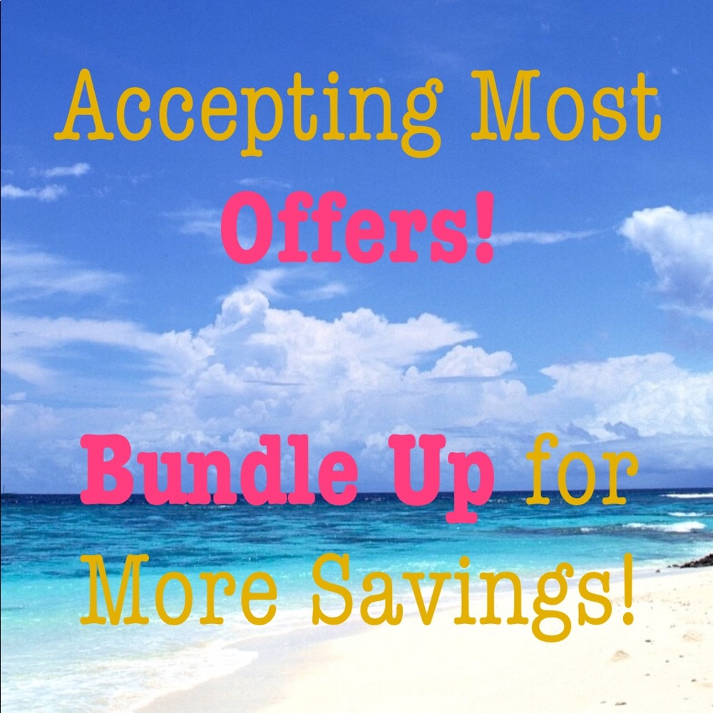 PSA: Accepting most offers & Bundle Up to save!